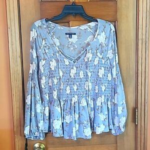 American Eagle peasant blouse